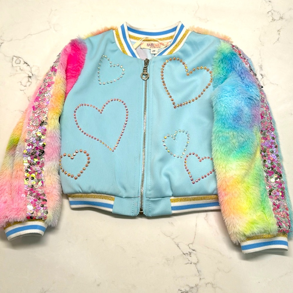 Baby Sara - toddler bling jacket. NWT.